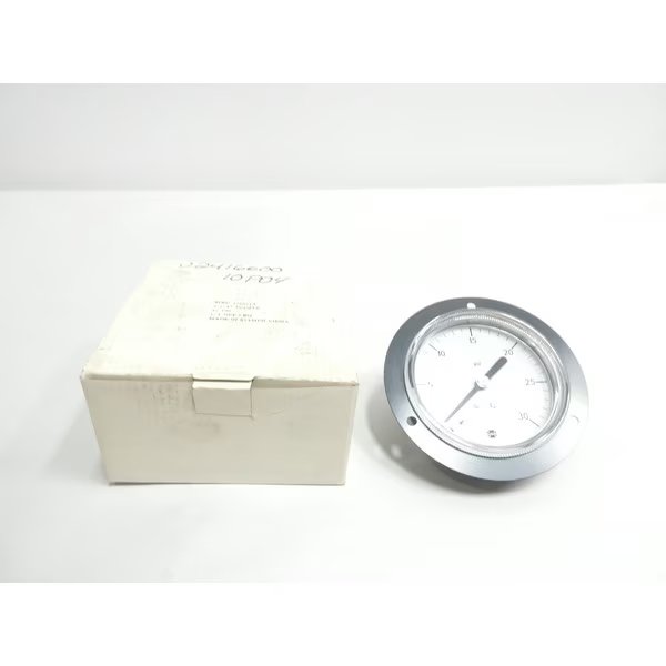 3-1/2IN 1/4IN 0-30PSI NPT PRESSURE GAUGE, Us Gauge, Mfr#: 138054A